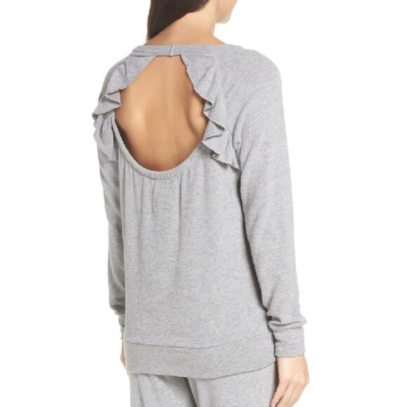 CHASER Love Ruffle Knit Pullover in Small - Picture 8 of 8